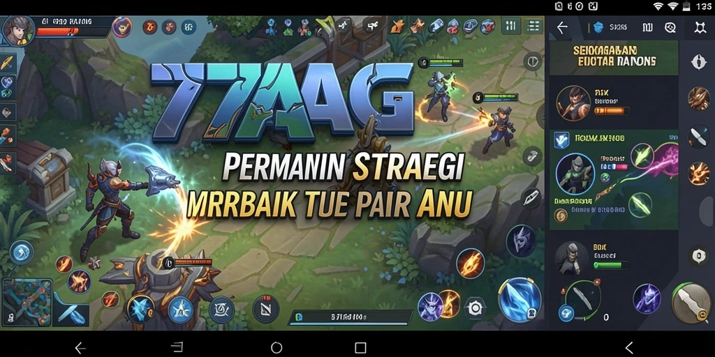Tampilan gameplay menarik di 77AG dengan strategi mendalam.