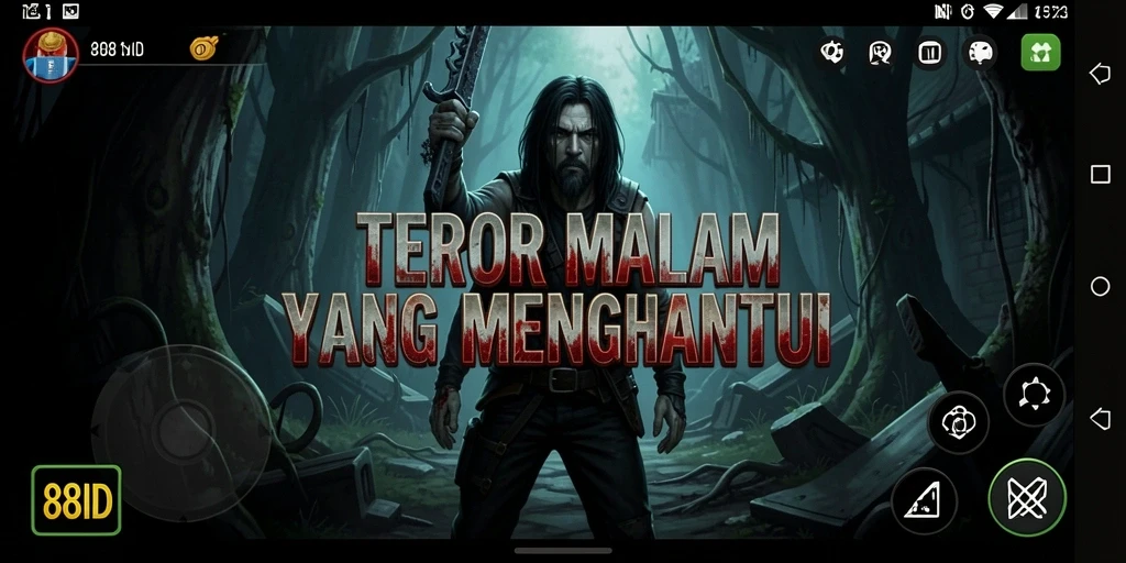 Screenshot dari gameplay mencekam 88ID yang membuat ketegangan semakin meningkat.
