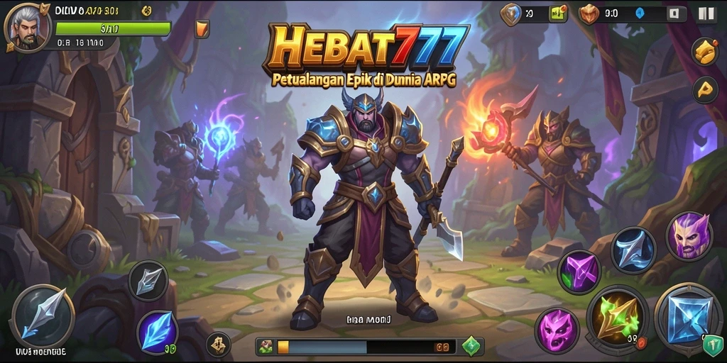 Gameplay seru dan interaktif di dunia HEBAT777.