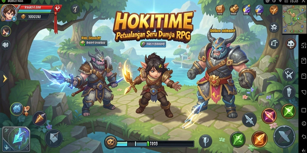 Tampilan Gameplay Seru dalam HOKITIME yang Menakjubkan