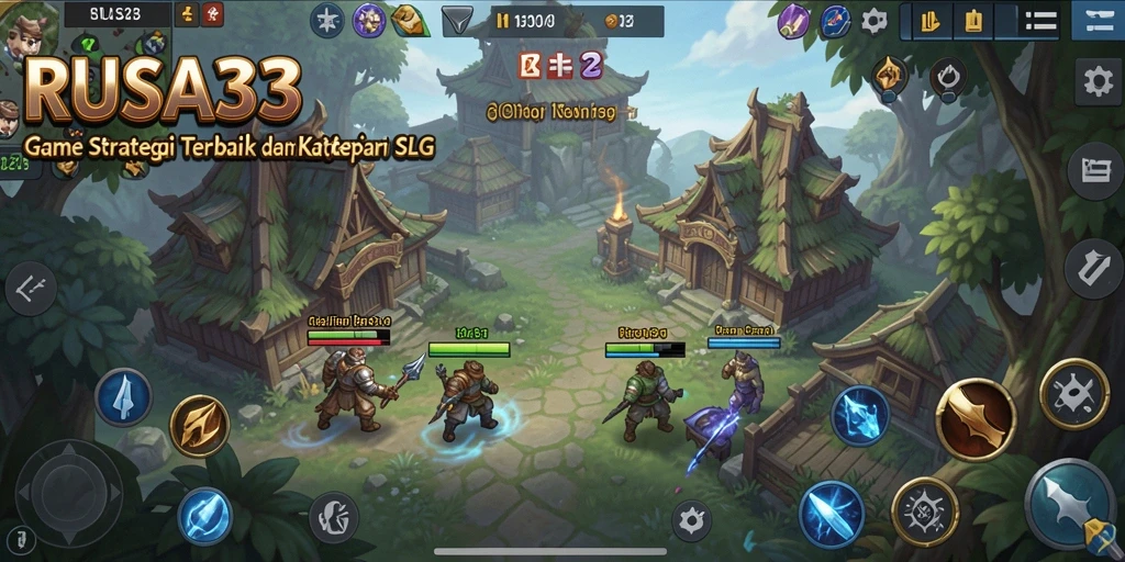 Tampilan gameplay menegangkan di RUSA33 dengan strategi kreatif.
