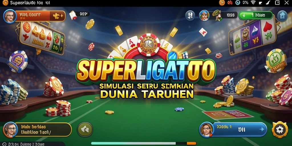 Screenshot SUPERLIGATOTO menampilkan gameplay menarik dan grafik yang menawan.