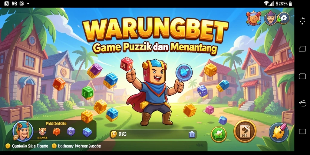 Tampilan gameplay WARUNGBET yang penuh warna dan menarik.